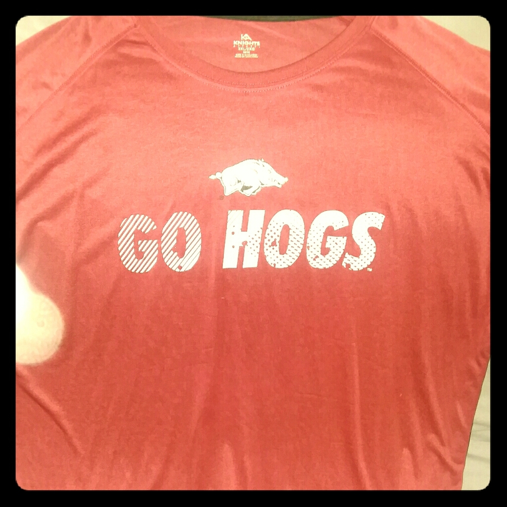 NWOT Arkansas Razorback Jersey Tee, 2XL